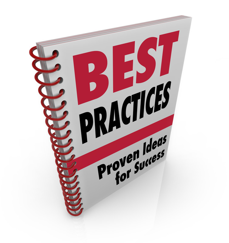 To depict Best Practices - this is a ring binder book of best practices